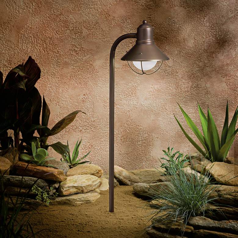 Image 2 Kichler Seaside 25 1/2 inchH Olde Bronze Landscape Path Light more views