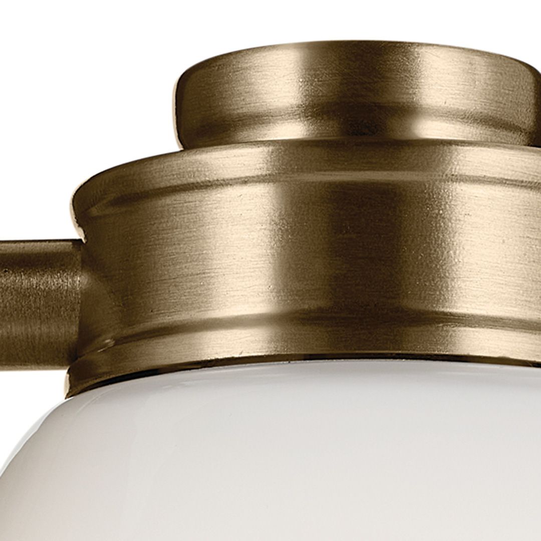 Image 5 Kichler Shae Champagne Bronze Bath 2Lt with Opal Glass more views