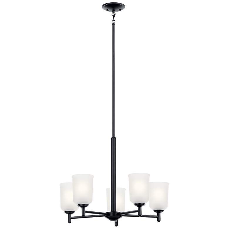 Image 2 Kichler Shailene 18.5 inch 5 Light Chandelier