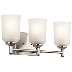 Kichler Shailene 21" Wide 3-Light Bronze Vanity Bathroom Light