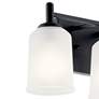 4_Kichler Shailene 21" Wide Black 3-Light Vanity Bath Light more views