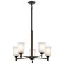 Kichler Shailene 23 1/2" Wide 5-Light Olde Bronze Pendant Chandelier
