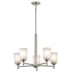 Kichler Shailene Brushed Nickel Chandelier 5Lt