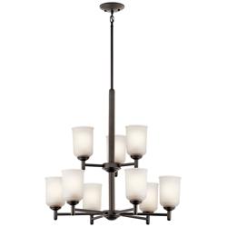 Kichler Shailene Olde Bronze Chandelier 9Lt