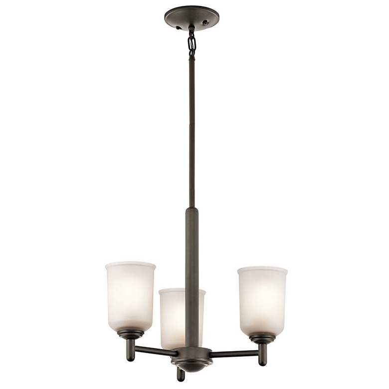 Image 1 Kichler Shailene Olde Bronze Mini Chandelier 3Lt