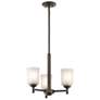 Kichler Shailene Olde Bronze Mini Chandelier 3Lt