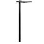 1_Kichler Shallow Shade 24" High LED Textured Black Modern Path Light