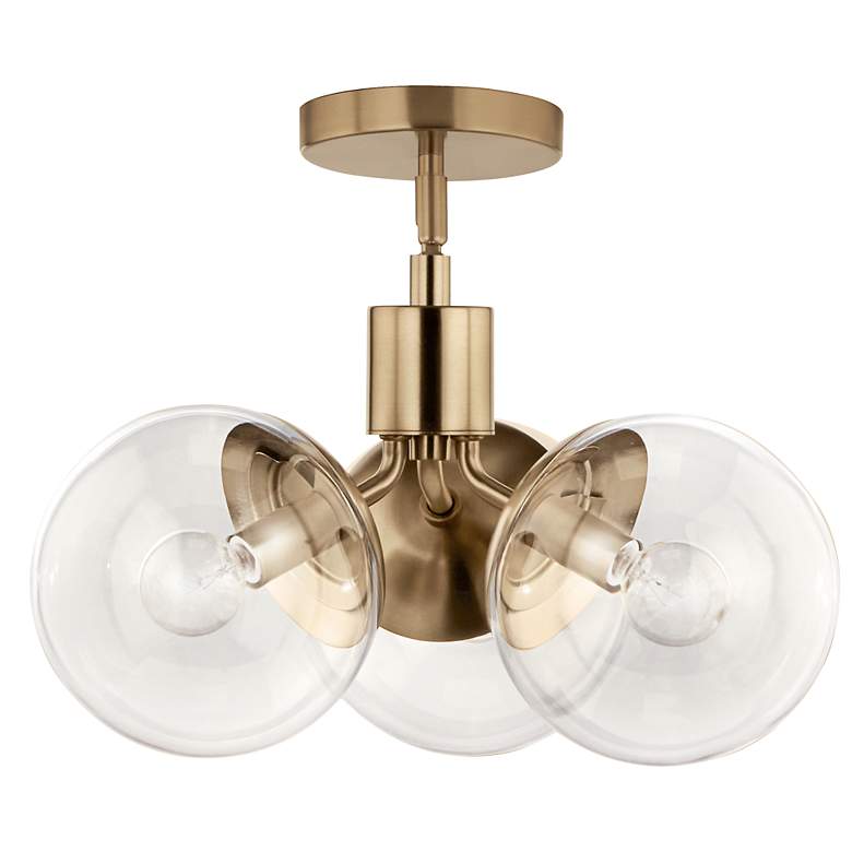 Image 4 Kichler Silvarious 16 1/2" Champagne Bronze and Clear Glass Chandelier more views