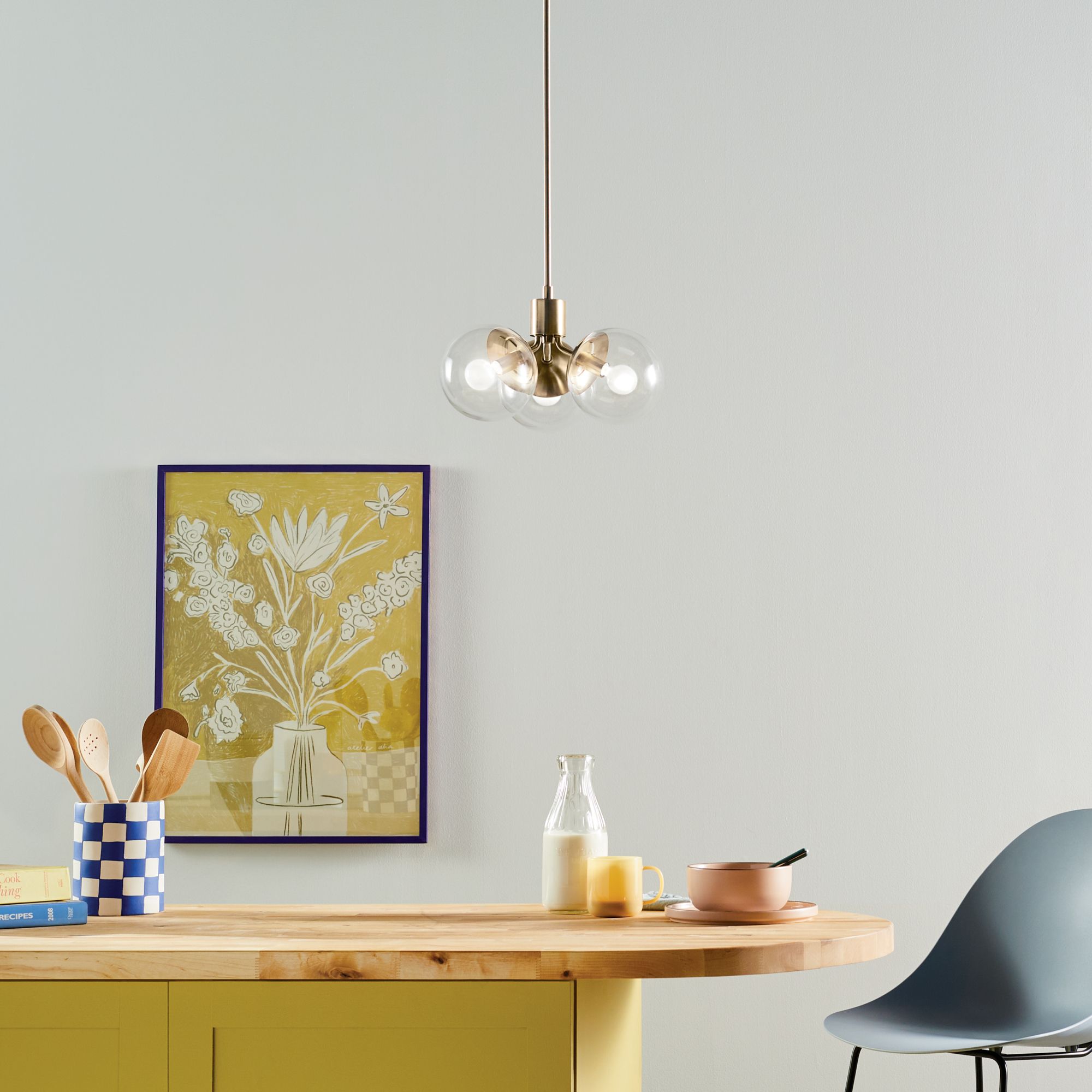 Kichler Silvarious 16 1/2" Champagne Bronze and Clear Glass Chandelier