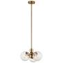 2_Kichler Silvarious 16 1/2" Wide Champagne Bronze 3-Light Chandelier