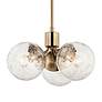 6_Kichler Silvarious 16 1/2" Wide Champagne Bronze 3-Light Chandelier more views