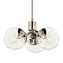 5_Kichler Silvarious 16 1/2"W Polished Nickel 3-Light Pendant more views