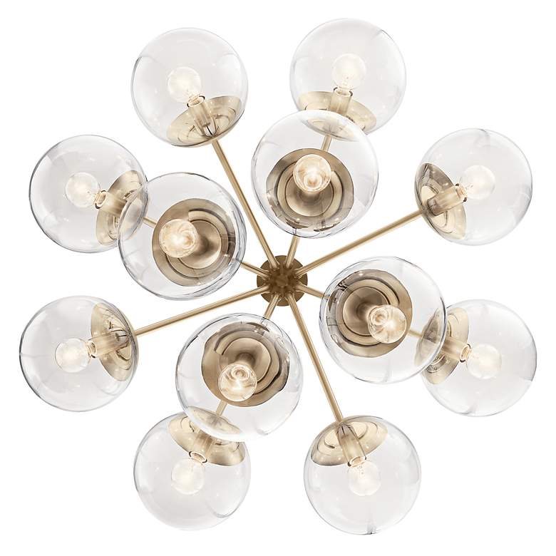 Image 4 Kichler Silvarious 30" Wide 12-Light Champagne Bronze Chandelier more views