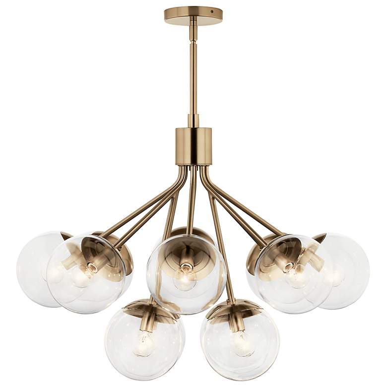 Image 6 Kichler Silvarious 30" Wide 12-Light Champagne Bronze Chandelier more views