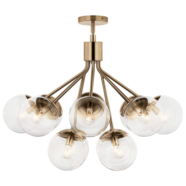Image 7 Kichler Silvarious 30" Wide 12-Light Champagne Bronze Chandelier more views