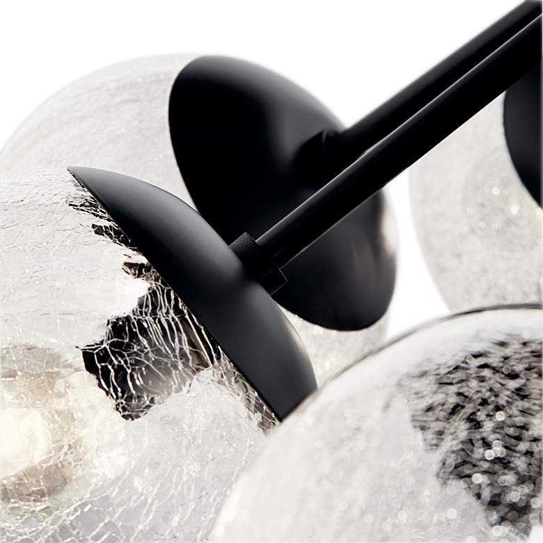 Image 3 Kichler Silvarious 30" Wide Black 12-Light Chandelier more views