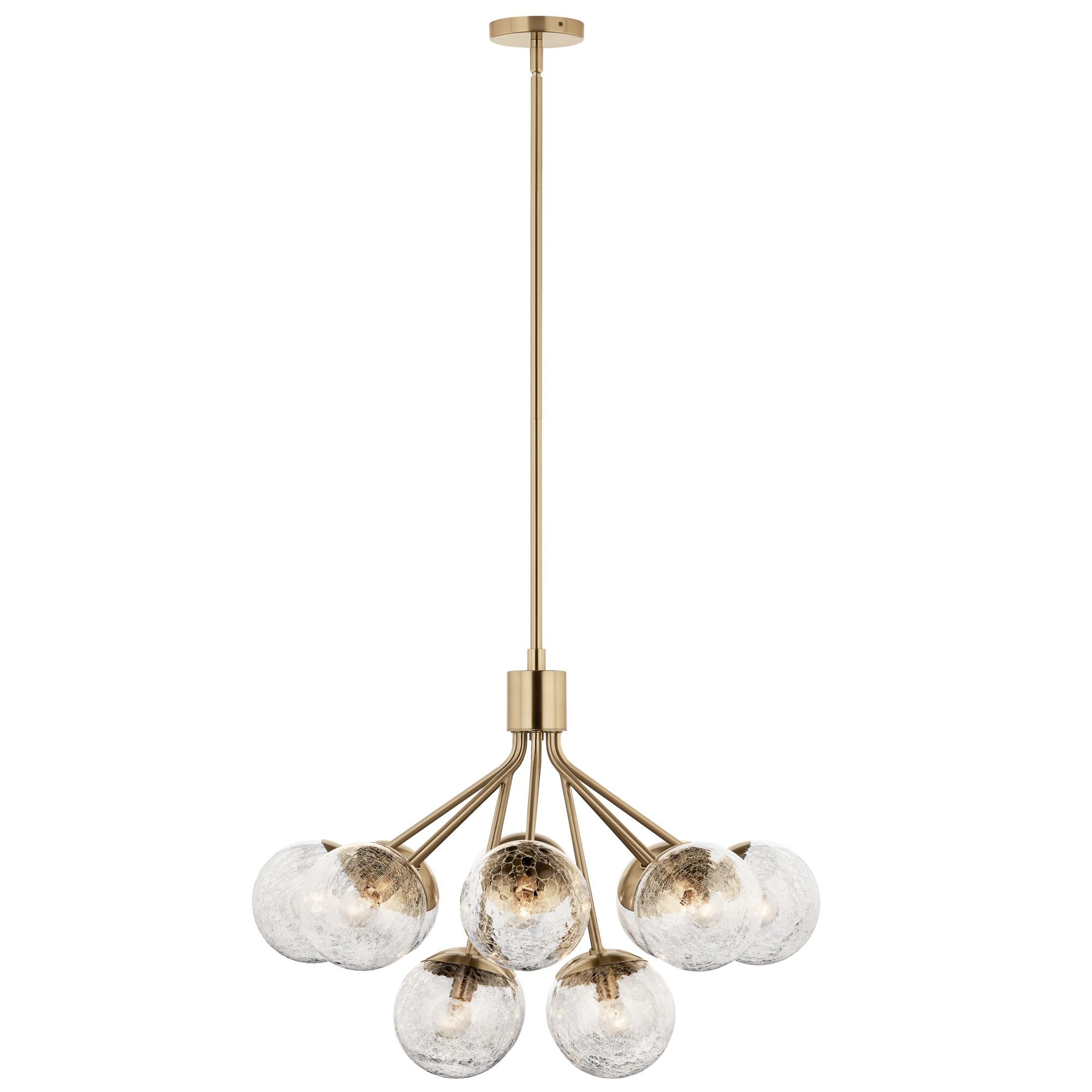 Image 5 Kichler Silvarious 30"W Champagne Bronze 12-Light Chandelier more views