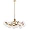 Kichler Silvarious 30"W Champagne Bronze 12-Light Chandelier