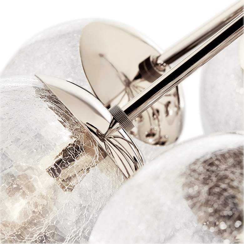 Image 2 Kichler Silvarious 30"W Polished Nickel 12-Light Chandelier more views