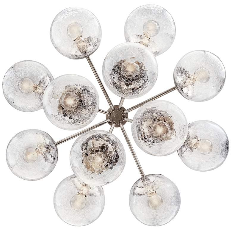Image 3 Kichler Silvarious 30"W Polished Nickel 12-Light Chandelier more views