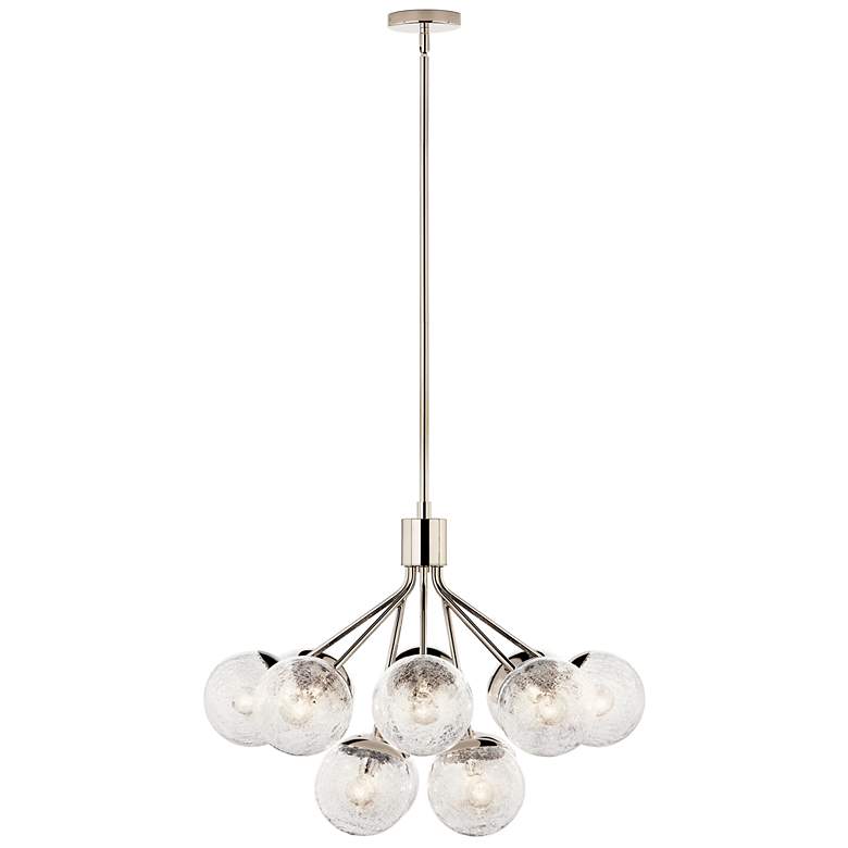 Image 4 Kichler Silvarious 30"W Polished Nickel 12-Light Chandelier more views
