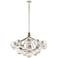 Kichler Silvarious 38" Wide 16-Light Polished Nickel Chandelier