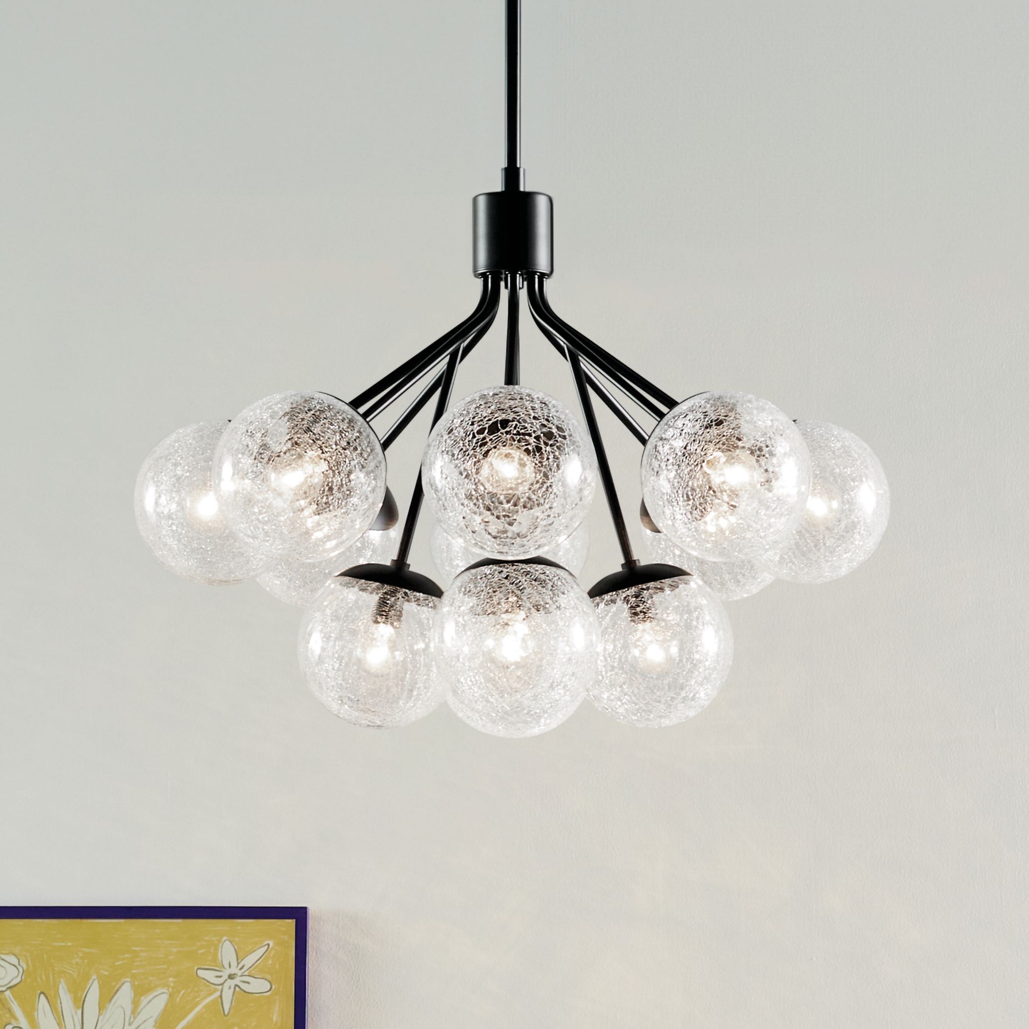 Kichler Silvarious Black Collection