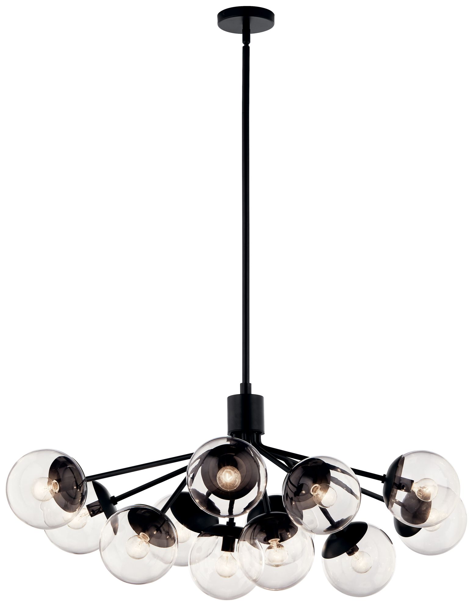 Kichler Silvarious Black Collection