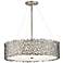 Kichler Silver Coral 22" Wide Classic Pewter Chandelier