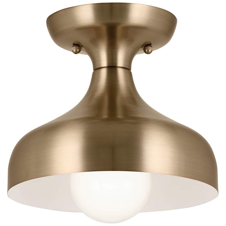 Image 2 Kichler Sisu 8" Wide Champagne Bronze Ceiling Light