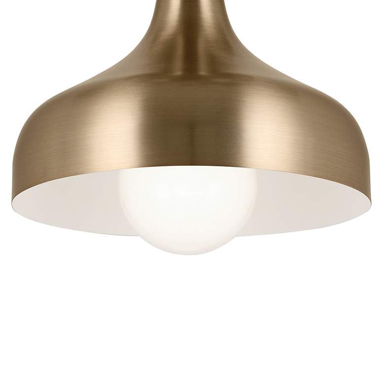 Image 3 Kichler Sisu 8" Wide Champagne Bronze Ceiling Light more views