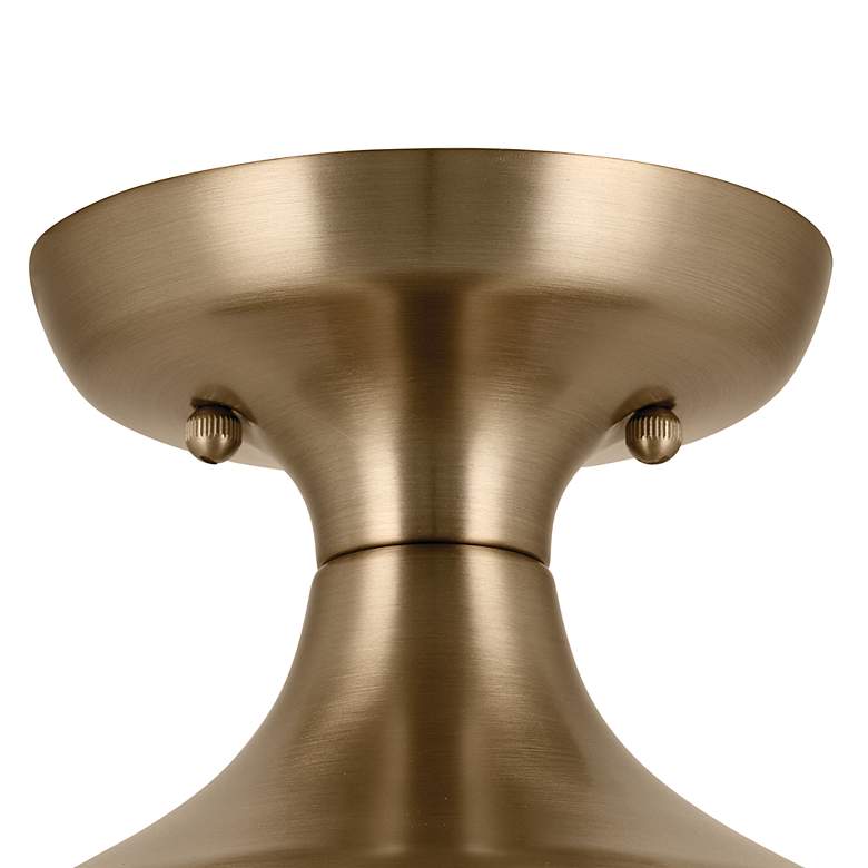 Image 4 Kichler Sisu 8" Wide Champagne Bronze Ceiling Light more views