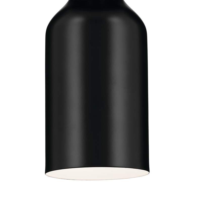 Image 2 Kichler Sisu 9 Inch 1 Light Semi Flush in Black more views