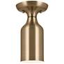 Kichler Sisu 9 Inch 1 Light Semi Flush in Champagne Bronze