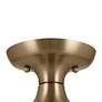 Thumbnail3 of Kichler Sisu 9 Inch 1 Light Semi Flush in Champagne Bronze more views