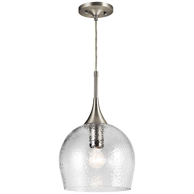 Image 3 Kichler Sloane 10 1/2" Wide Brushed Nickel Mini Pendant more views