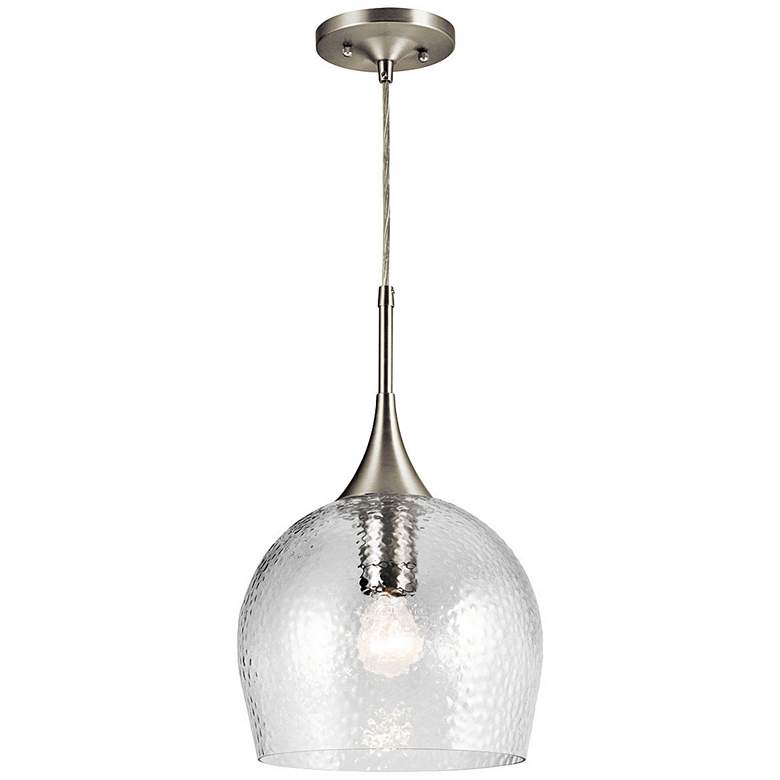 Image 3 Kichler Sloane 10 1/2 inch Wide Brushed Nickel Mini Pendant more views