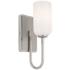 Kichler Solia 13.5 Inch 1 Light Wall Sconce in Polished Nickel