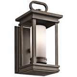Kichler South Hope 11 3/4&quot; High Bronze Outdoor Wall Light
