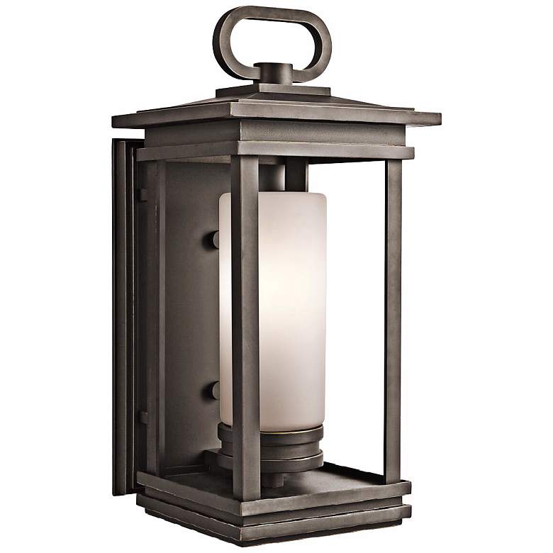 Image 1 Kichler South Hope 19 3/4 inch High Bronze Outdoor Wall Light