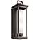 Kichler South Hope 28" High Rubbed Bronze Outdoor Wall Light