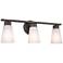 Kichler Stamos 22 1/4" Wide Olde Bronze 3-Light Bath Light