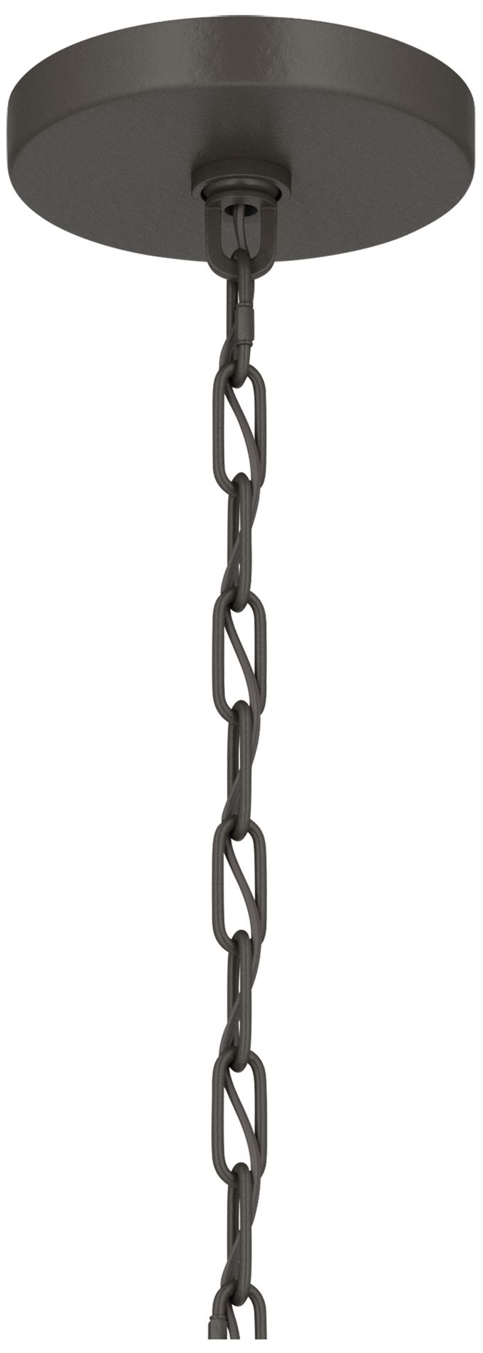 Kichler Stamos 24" 5-Light Chandelier with Clear Glass in Olde Bronze