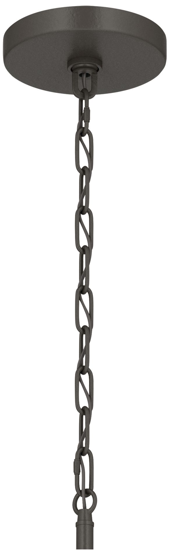 Image 5 Kichler Stamos 24" 9-Light 2-Tier Olde Bronze Chandelier with Clear Glass more views
