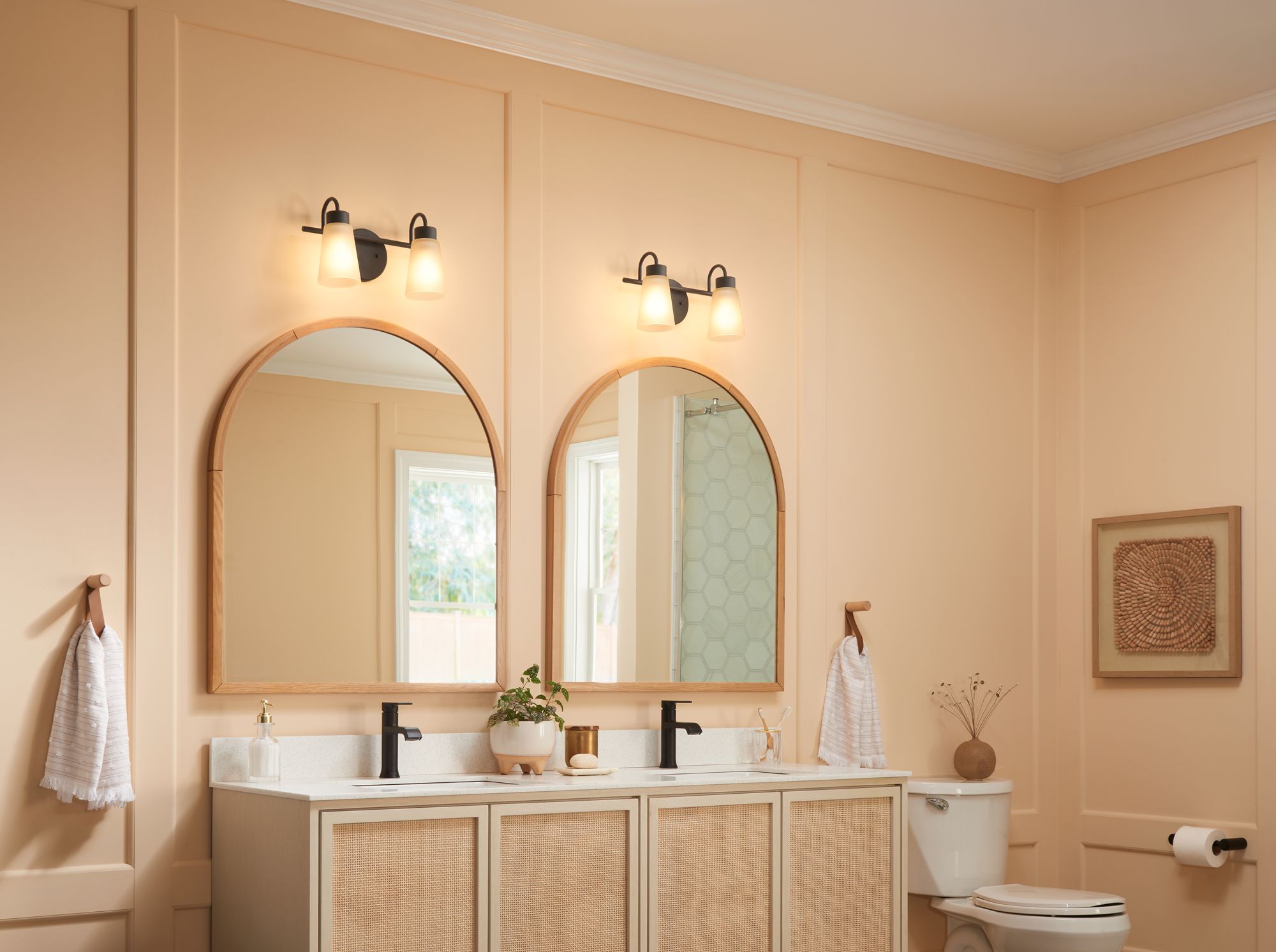 Kichler Stamos Black Bath 2Lt