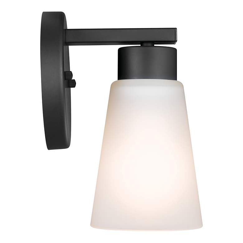 Image 4 Kichler Stamos Black Wall Sconce 1Lt more views