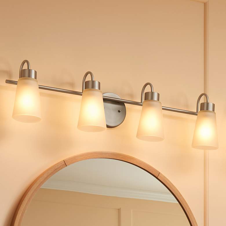 Image 1 Kichler Stamos Brushed Nickel Bath 4Lt