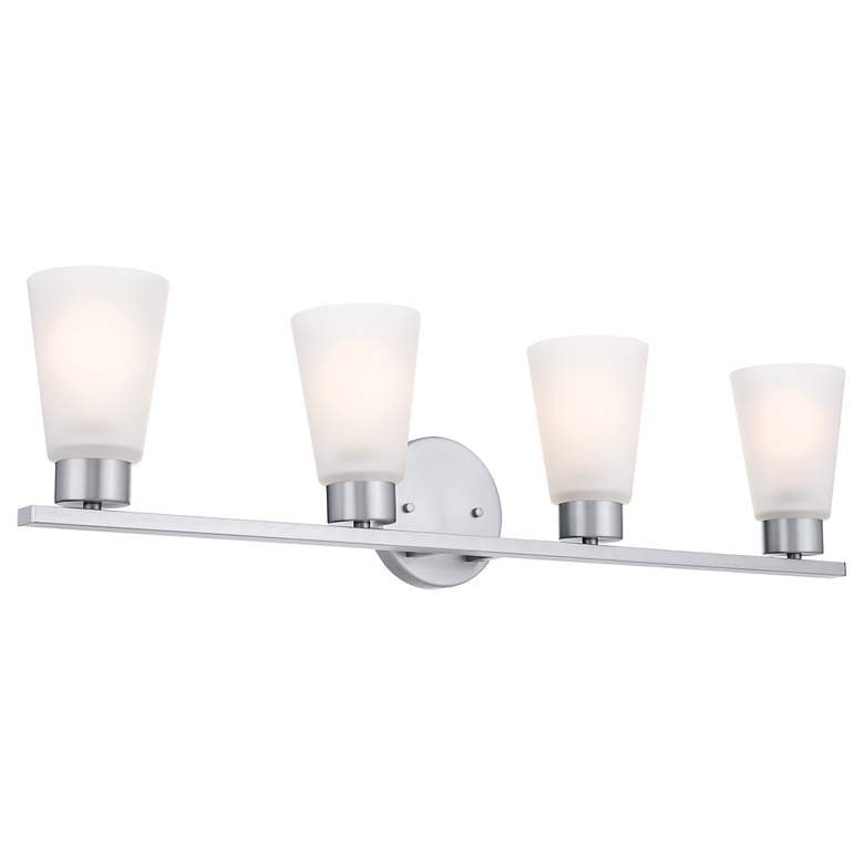 Image 4 Kichler Stamos Brushed Nickel Bath 4Lt more views