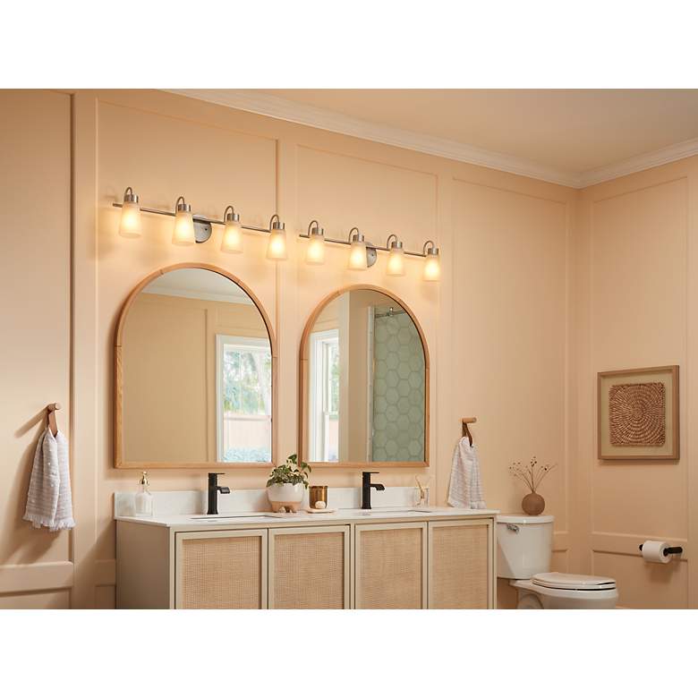 Image 7 Kichler Stamos Brushed Nickel Bath 4Lt more views
