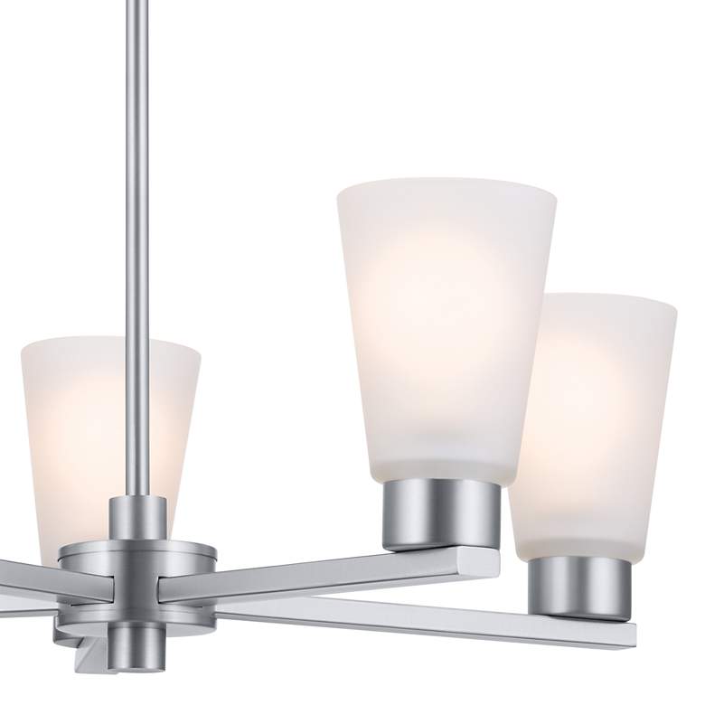 Image 5 Kichler Stamos Brushed Nickel Chandelier 5Lt more views